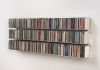 Bookcase - Wall shelves 45 cm - Set of 12 - White Floating shelves - 7