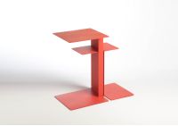 Table d’appoint C - Rouge Modules Bibliothèque - 1