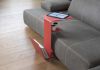 Red Couch table - Magazines Side table - 1