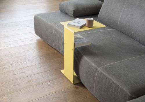 Side table - Couch table - Yellow Side table - 1
