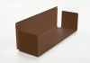 Floating shelf rust colour - 60 x 15 cm Rust color shelves - 2