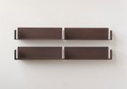 Floating shelf rust colour - 45 x 15 cm - Lot de 2 Rust color shelves - 3