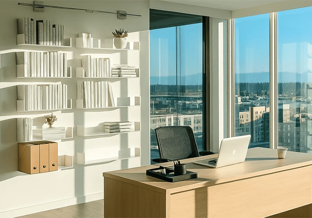 5 idées de décoration murale pour un bureau élégant