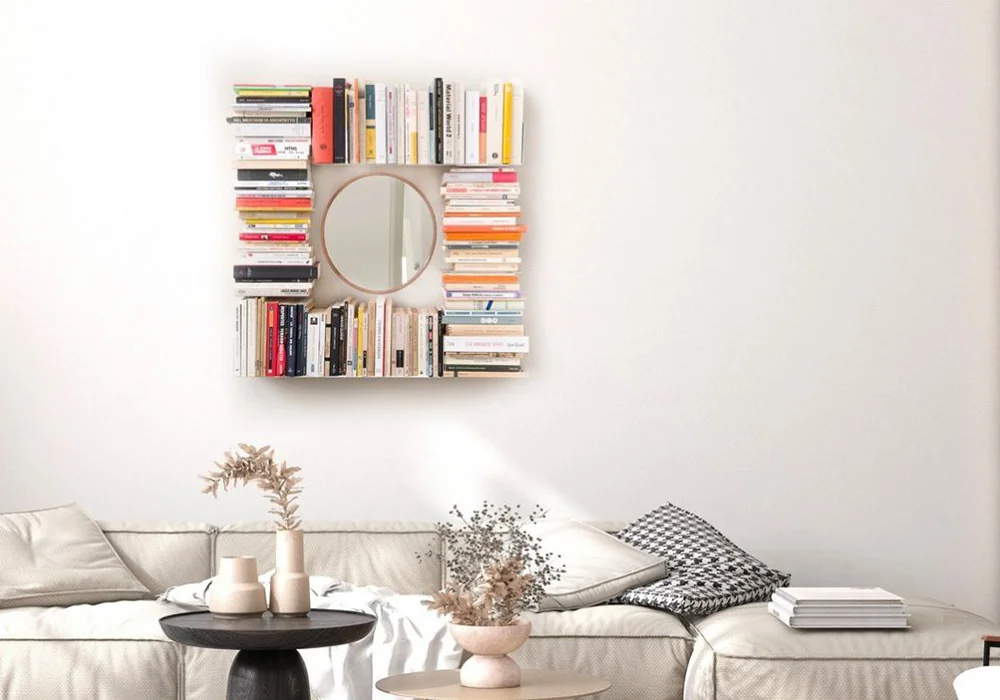 Idées pour habiller un mur vide avec des étagères murales