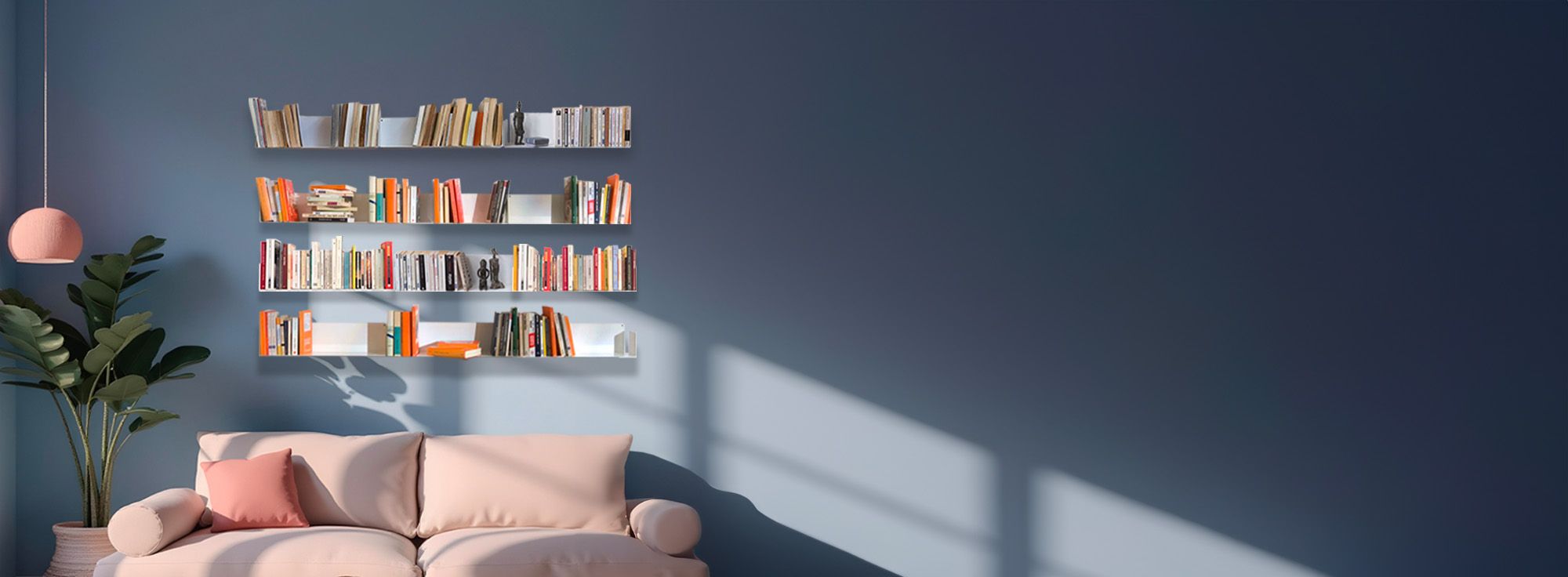 Transformez vos murs en bibliothèque